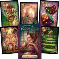 Kosmetinis defektas Gilded Reverie Lenormand kortos US Games Systems